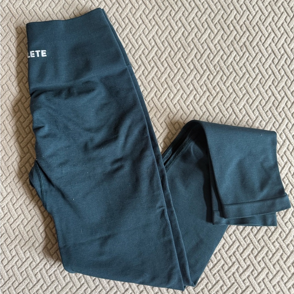 Alphalete Green Leggings High-Rise Performance Fit